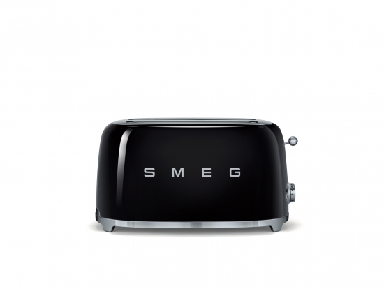Smeg 4- Scheiben Retro Toaster TSF02BLEU - Farbe: Schwarz