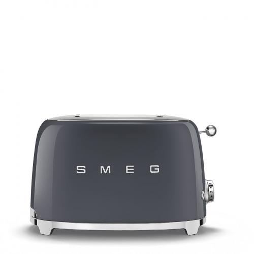 Smeg 2- Scheiben Retro Toaster TSF01GREU - Farbe: Slate Grey
