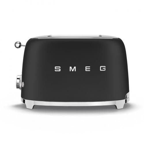 Smeg 2- Scheiben Retro Toaster TSF01BLMEU - Farbe: Schwarz Matt