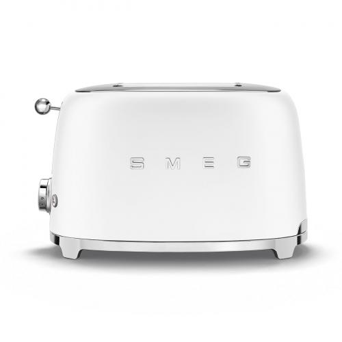 Smeg 2- Scheiben Retro Toaster TSF01WHMEU - Farbe: Wei matt