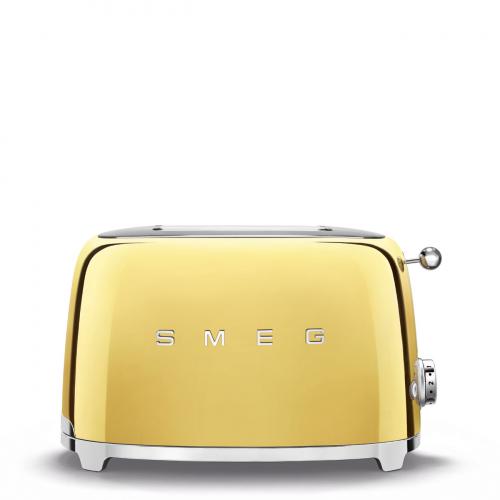 Smeg 2- Scheiben Retro Toaster - Farbe: Gold
