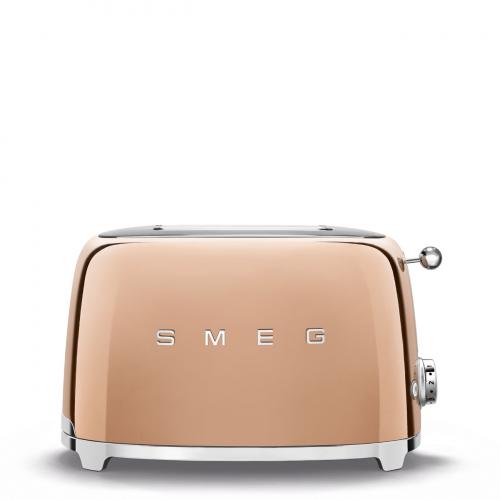 Smeg 2- Scheiben Retro Toaster TSF01RGEU - Farbe: Rose Gold