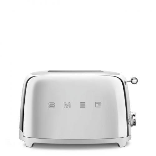 Smeg 2- Scheiben Retro Toaster TSF01SSEU - Farbe: Chrome