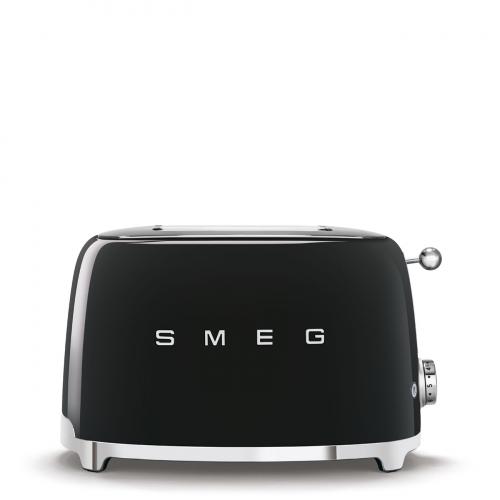 Smeg 2- Scheiben Retro Toaster TSF01BLEU - Farbe: Schwarz